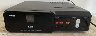 Карусельный проигрыватель компакт-дисков RCA RTD206 5 дисков сменщик — только на запчасти или ремонт - Изображение 1 из 4