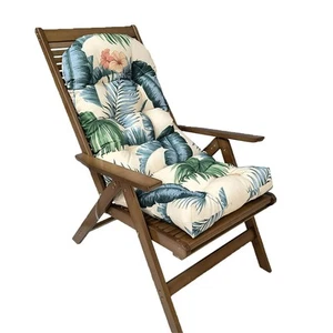 Indoor/Outdoor Rocking Chair Cushion Waterproof 43.3×19.7in-All Weather Patio... - Picture 1 of 6
