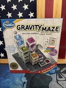 ThinkFun Gravity Maze Falling Marble Logic Game Single Player Educational Toy - Picture 1 of 2