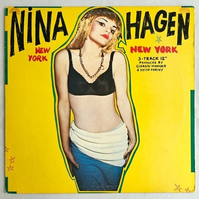 NEW WAVE / SYNTH-POP - NINA HAGEN - NEW YORK NEW YORK - COLUMBIA RECORDS OG Foto 1 de 4