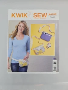 Bolsas para el vientre Kwik con patrón de costura sin cortar #4165 talla única - Imagen 1 de 2