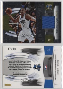 2009 Prestige Prestigious Picks Gold Materials /50 Wayne Ellington #26 Rookie RC