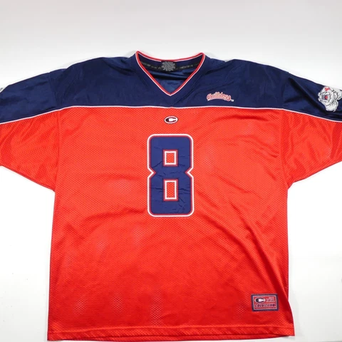 VTG Fresno State Bulldogs Football Jersey Mens XXL Sewn Stitched #8 Carr NCAA Cover