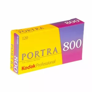 5x Kodak Portra 800 Color Negative Camera Film (120 Roll Film, 5-Pack) - Picture 1 of 1