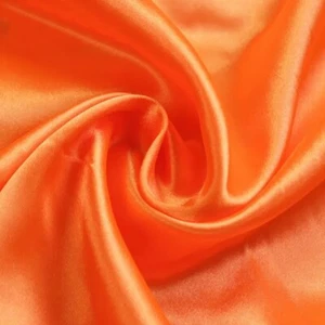 45" Shiny Satin Fabric by Yard for Dress, Craft, Upholstery, DIY, Lining BTY - Picture 1 of 36