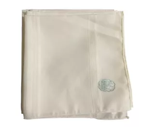 Vintage SUNWEAVE Imperial Textured Napkins 18” Classic White Set Of 6 New 1988 - Picture 1 of 6