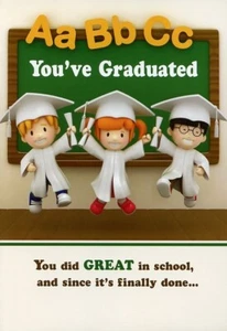 ABC You've Graduated - Graduation Greeting Card - 24846 - Picture 1 of 2