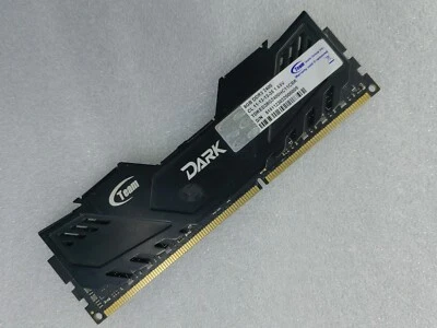 Team 8GB DDR3 2400 TDKED38G2400HC11CBK DARK series 240pin Desktop DIMM RAM - Image 1 of 4