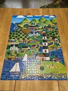 ISOLA DEL FARO ~ CAPOLAVORI ~ 1000 PZ. PUZZLE, #71014, COMPLETO, USATO IN OTTIME CONDIZIONI - Foto 1 di 8