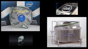 Intel i7 Extreme LGA2011 Heatsink Cooler Fan for i7-5960X i7-4960X i7-3960X New - Picture 1 of 6