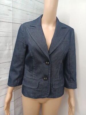 Женский блейзер Trina Turk угольно-серый черный на пуговицах спереди размер 4 - Изображение 1 из 4