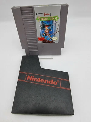 Castlevania II 2 Simons Quest USA Version Used Tested Doesn'T Box - Image 1 of 3