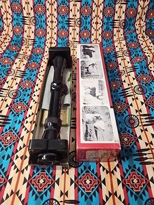 VINTAGE REDFIELD FRONTIER 2X-7X GLOSS RIFLE SCOPE DUPLEX RETICLE SCOPE WITH BOX - Picture 1 of 18