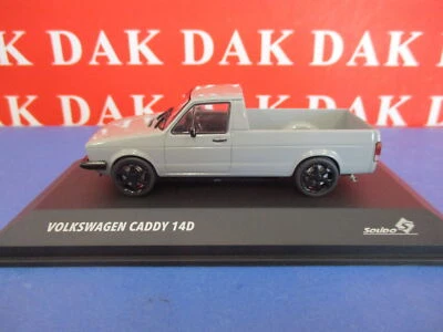 Die cast 1/43 Modellino Auto Volkswagen Caddy 14D Pick-Up Grigio 1982 - Immagine 1 di 4