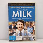 Milk DVD Movie 2008 Gus Van Sant Sean Penn Josh Brolin James Franco Drama Reg 4