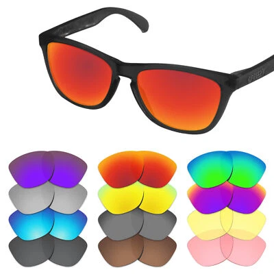 EYAROPTICS EYAR Replacement Lenses for-Oakley Frogskins OO9013-55mm Sunglasses -Options