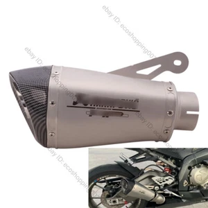 For BMW S1000R S1000RR 2010-2014 System Slip On Exhaust Pipe Muffler Tips Escape - Picture 1 of 8