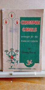 Christmas Carols vintage sheet music for Piano Accordion