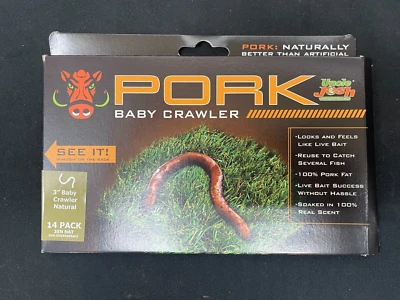 Uncle Josh Pork Baby Crawler 3" Natural 100% Grasa de Cerdo Foto 1 de 3