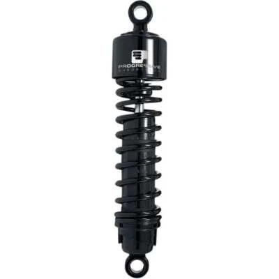 Amortiguadores Progressive 412 Series 11" negros de alta resistencia para Harley Sportster 79-03 Foto 1 de 2