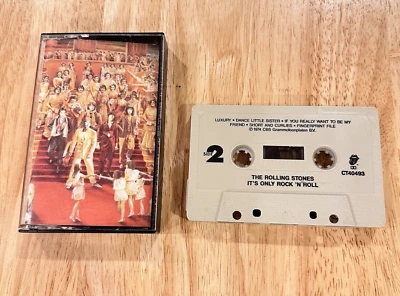 The Rolling Stones It's Only Rock 'N Roll 1974 Cassette Tape - Image 1 of 4