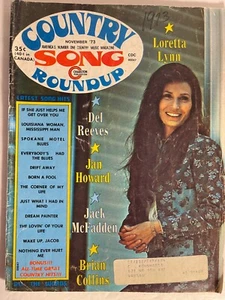 Country Song Roundup Magazine November 1973 Loretta Lynn Del Reeves Jan Howard - Bild 1 von 3