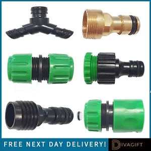 More details for hose connector universal fitting attachment connectors hose pipe garden water