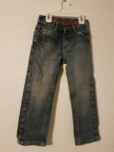 Chams Denim Kids Jeans Size 4 Slim Skinny Fit - Picture 1 of 4