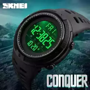 Skmei Mens Military Style Sports Digital Watch - Waterproof/Multiple Colours UK. - Picture 1 of 11