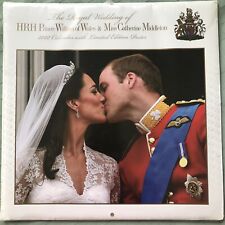 William And Kate Royal Wedding UK Family Merchandise Rare Edition Calendar 2012