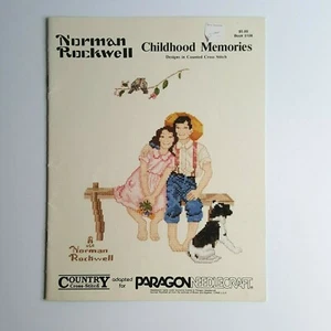 Norman Rockwell Childhood Memories Designs In Counted Cross Stitch Book 5108 - Picture 1 of 2