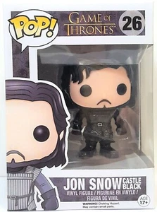 Funko Pop Jon Snow Castle Black # 26 Game of Thrones Vinyl Figure  - Picture 1 of 7