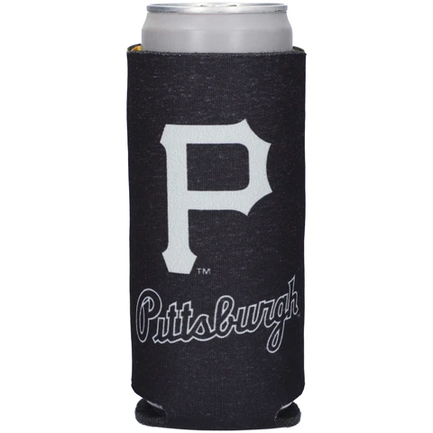 WinCraft Pittsburgh Pirates 12oz. Team Logo Slim Can Cooler Cover