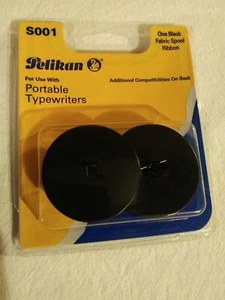 Typewriter Ribbon S001 Fabric Spool black For Various Models New in package Read - Picture 1 of 3