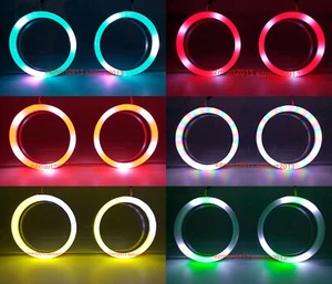 Flow RGB LED halo ring for Yamaha R1 R6 R6S Dream color angel eye dynamic DRL - Picture 1 of 31