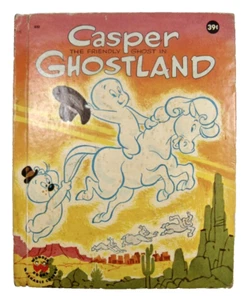 Casper The Friendly Ghost In Ghostland Childrens Book 1965 Vintage (O) AS IS - Picture 1 of 12