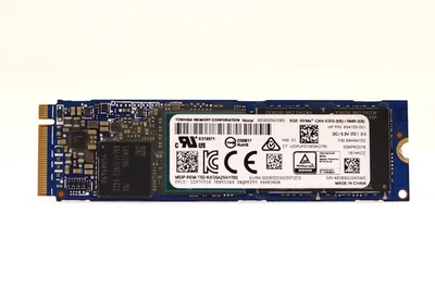 HP KXG50ZNV256G 256GB M.2 2280 MLC PCIe Gen3 x4 NVMe SSD P/N: 934100-001 Tested - Image 1 of 2