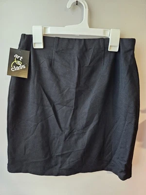 Art Class Girls' Black Stretch Mini Skirt – Size XL (14) - Image 1 of 3