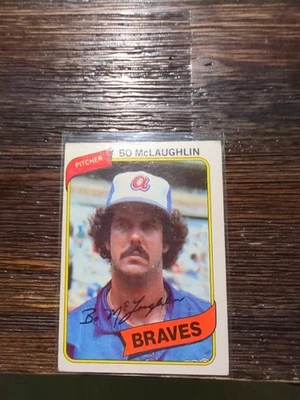Bo McLaughlin #326 1980 Topps Atlanta Braves - Image 1 of 2