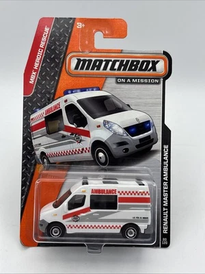 Matchbox MBX Heroic Rescue Renault Master Ambulance - Image 1 of 4