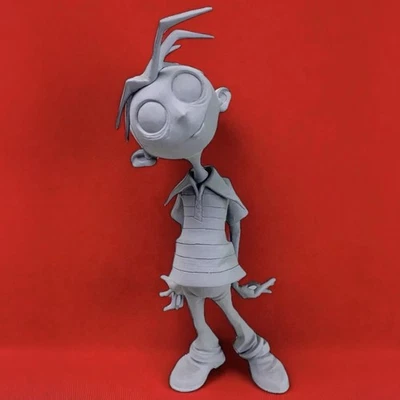 Rare Maquette Sculpture Prototype Artist Proof Damious Mcdreary Comic Book Goth - Image 1 of 4