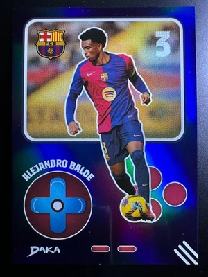 2025 Daka FC Barcelona Team Set Soccer Game Goal Blue /149 - Alejandro Balde - Image 1 of 2