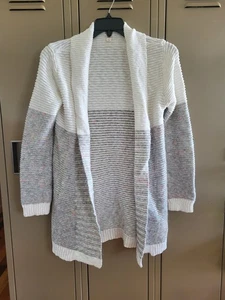 Cat & Jack Open Cardigan Size XL 14/16 Colorblock - Picture 1 of 12
