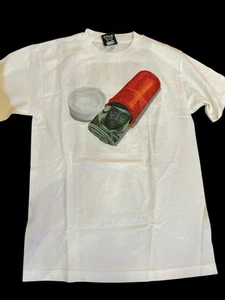 Flip The Bird *Ghostface *Def Jam *St Alfred White T-shirt LIMITED EDITION #FTB - Picture 1 of 4