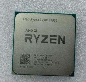 AMD Ryzen 7 Pro 5750G Desktop CPU APU Processor R7 Socket AM4 - Picture 1 of 3