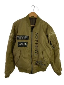 Avirex Flight Jacket/L/Nylon/Khaki/783-2252006// 12311 - Picture 1 of 6