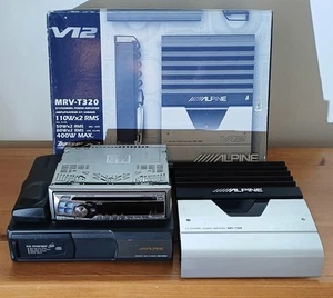 Alpine MRV-T320 Amplifier+Alpine CDM-9825RB CD Receiver+Alpine S630 CD Changer. - Picture 1 of 23
