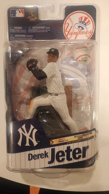 Derek Jeter McFarlane Serie 27 Yankees de Nueva York Coleccionable MLB Figura Oro Foto 1 de 3