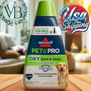 Bissell PET PRO OXY Flecken- und Fleckenformel für tragbare Teppichreiniger 32 Oz. - Bild 1 von 3