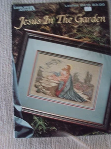 1993 Leisure Arts Jesus In The Garden 2415 Counted Cross Stitch Pattern 10759 - Picture 1 of 3